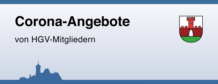 Corona Angebote von HGV-Mitgliedern
